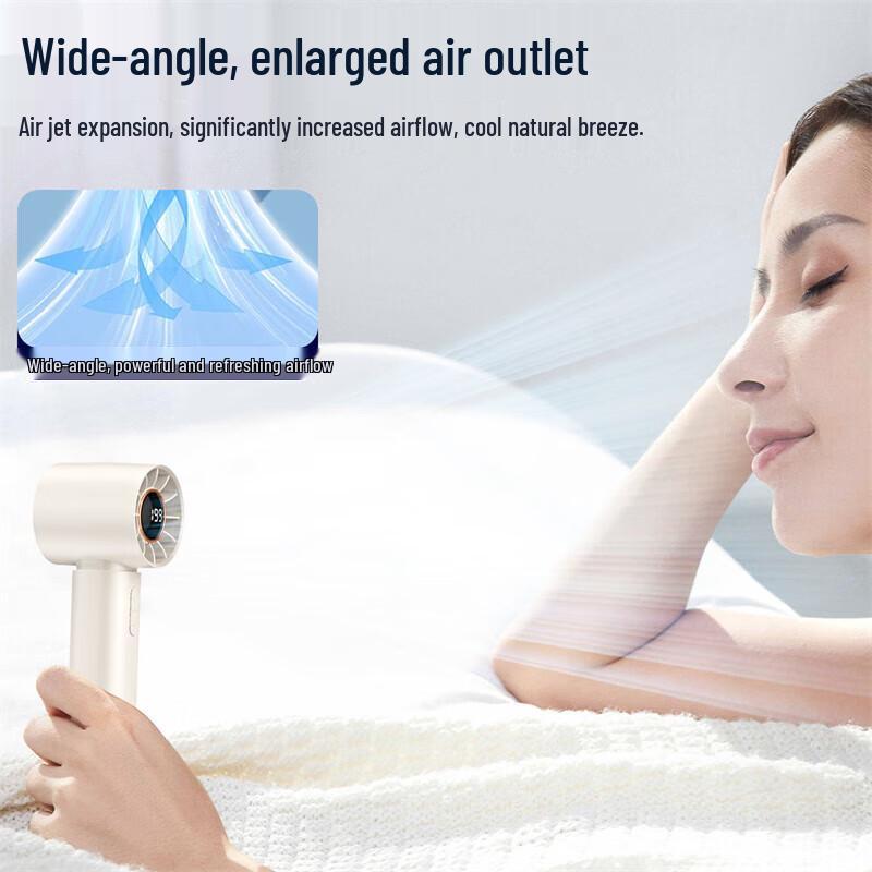 T12 High-Speed Handheld Bladeless Mini Fan