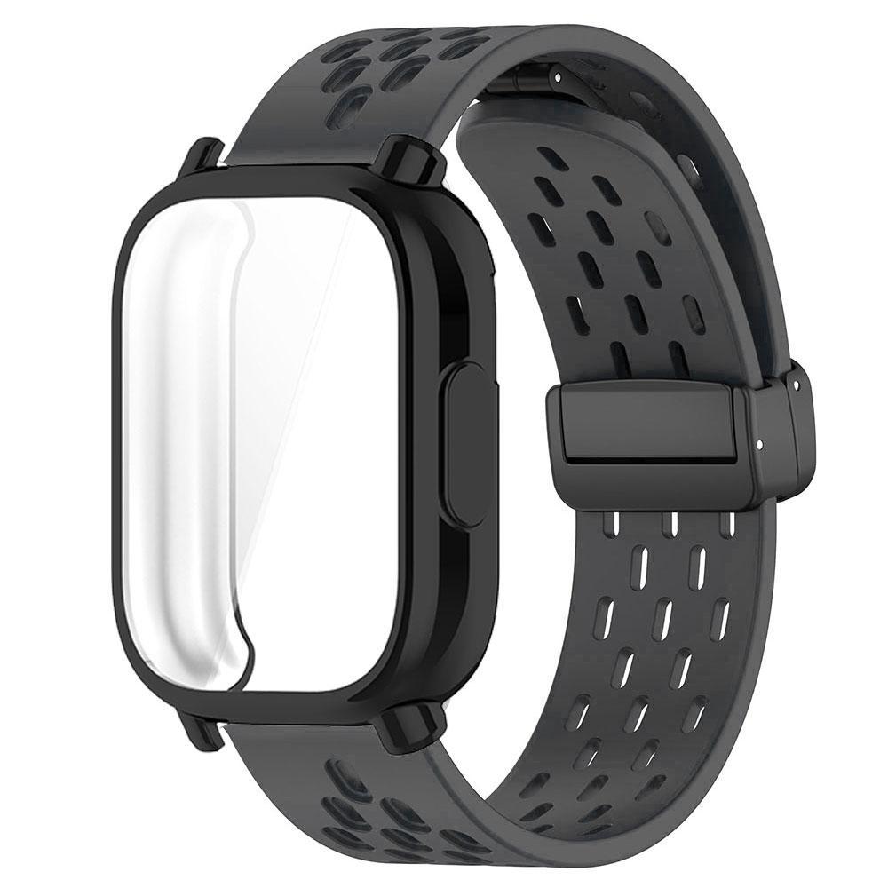 

Дышащий ремешок+чехол для Redmi Watch 5 Active Силиконовый спортивный браслет Полностью закрывающий защитный чехол для ремешка Redmi Watch 5 Lite For Redmi 5 Active