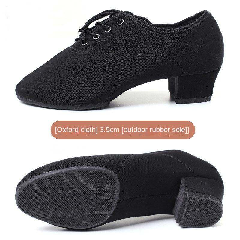 

Профессиональные латинские танцы для мальчиков, универсальные танцевальные туфли для взрослых, для помещений и улицы, на каблуках-рюмочках, с мягкой подошвой, для танцев 36