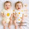 Babyprints 2-Piece Short Sleeve Cotton Bodysuit Set