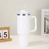 40oz Vacuum Insulated Travel Mug With Handle Car Office Outdoor Use Stainless Steel Double Wall Thermos