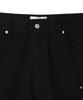 CRITIC Gothic Twill Bermuda Pants Black