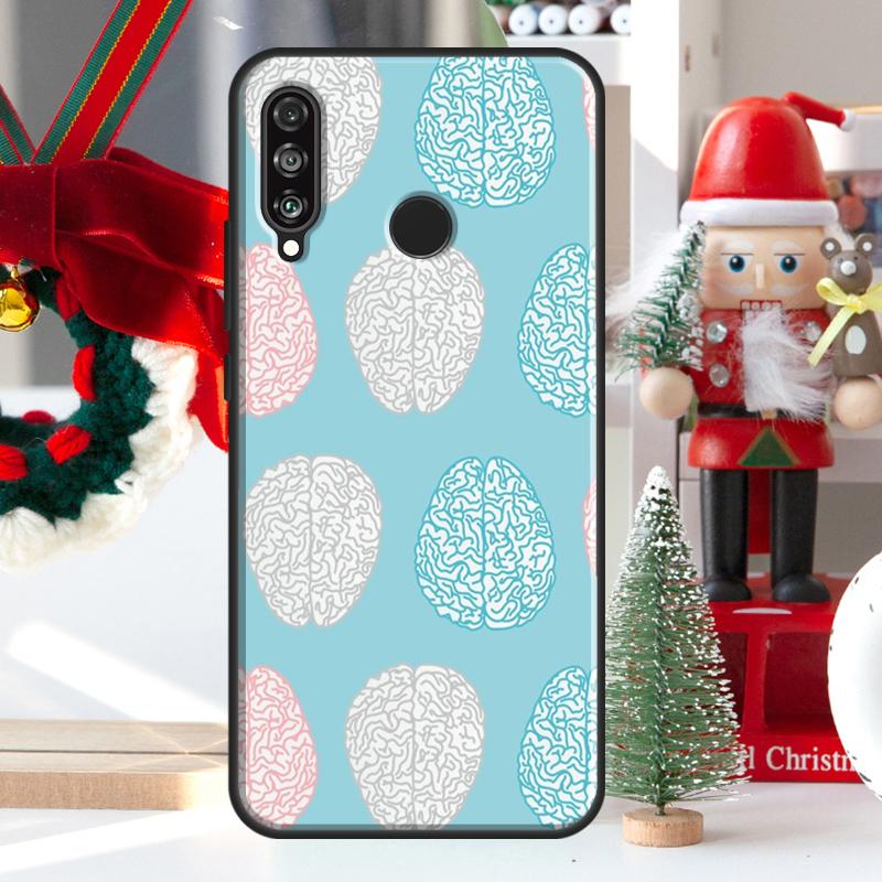 Human Heart Anatomy For Huawei Nova 5T 9 10 SE 7i 8i 11i 12i Y73 Y72 Y61 Y91 Y60 Y70 Y90 P20 P40 P30 Lite Case