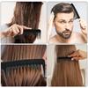 2 Pcs Wide Tooth Hair Detangling Comb, Large Wide Tooth Comb for Curly Hair, Styling Combs for Wet Dry Hairs, Black Care Hairs Combs for Women