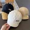 Solid Color Baby Baseball Cap Short Brim Baby Boys Girls Sun Hat Summer Adjustable Infant Toddler Duck Tongue Cap