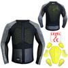 Men's Motorcycle Jacket Summer Breathable Motocross Body Armor Elastic Rider Racing Jacket Clothing CE Certified Protector Gear