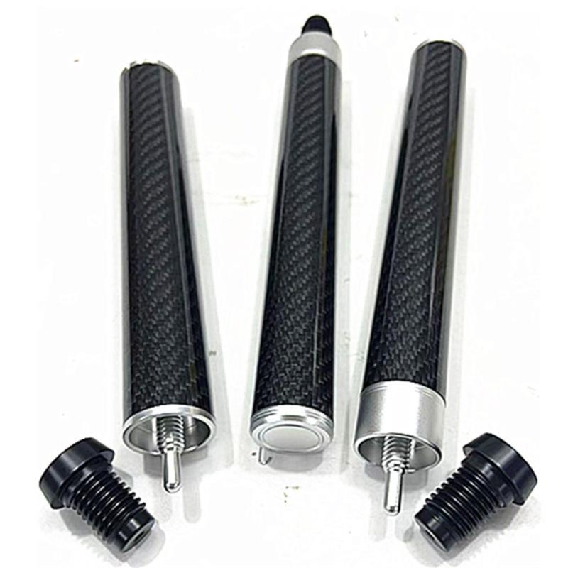 Waterproofs Billiard Stick Lengthener Carbon Fiber Texture Beginner Friendly Training Equipment Practical Cue Lengthener