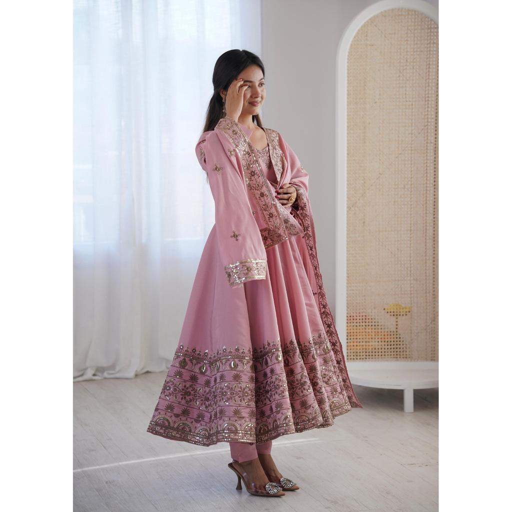 Indian Designer Party Wear Salwar Kameez Bollywood Beautiul Ethnic Anarkali Suit