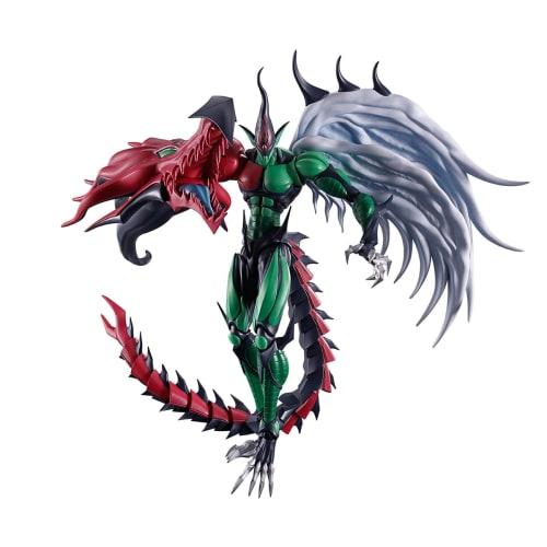 TAMASHII NATIONS S.H. MonsterArts Yu-Gi-Oh! Duel Monsters GX Elemental Hero Flame Wingman, Approximately 190mm PVC & ABS Painted Action Figure
