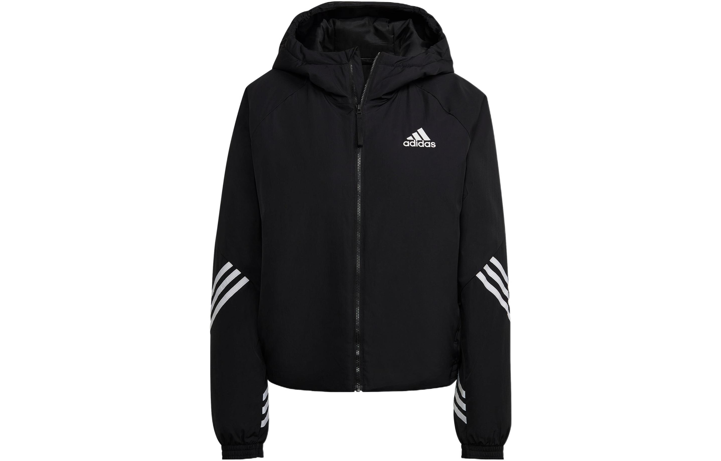 

Adidas Jackets Women s Black Stand Collar Moderate Other HG6006 XL