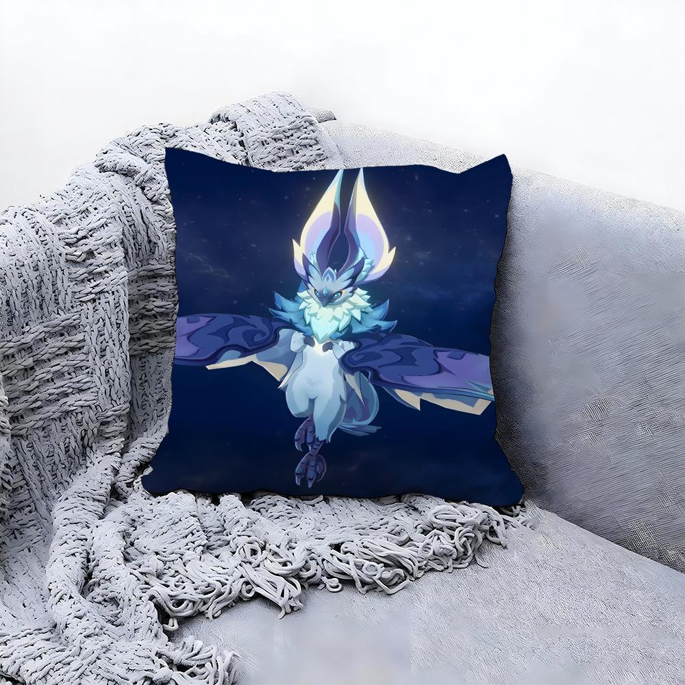 Palworld PD GAME Cushion Cover Premium Comfort Reversible Pillow Cove -Two In One Design for Any Room & Car Interior