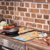 Glass Cutting Board 2X 30X52 Decoration