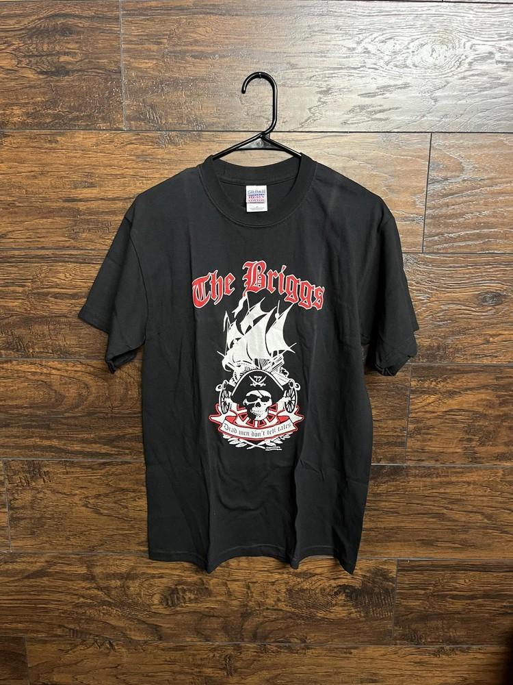 The Briggs T-shirt  - LA Punk - Dead Men Don t Tell Tales -M Unisex T-Shirt L