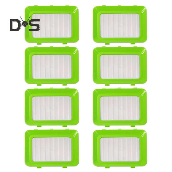 6/8/10 ks Podnosů na uchovávání potravin Bez BPA Víceúčelové Opakovaně použitelné Vakuové Stohovatelné Podnosy na organizaci a skladování potravin s přezkou