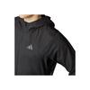 Adidas Adizero Running Lightweight Jacket With Letter Logo Print Men Jacket Black IT2527