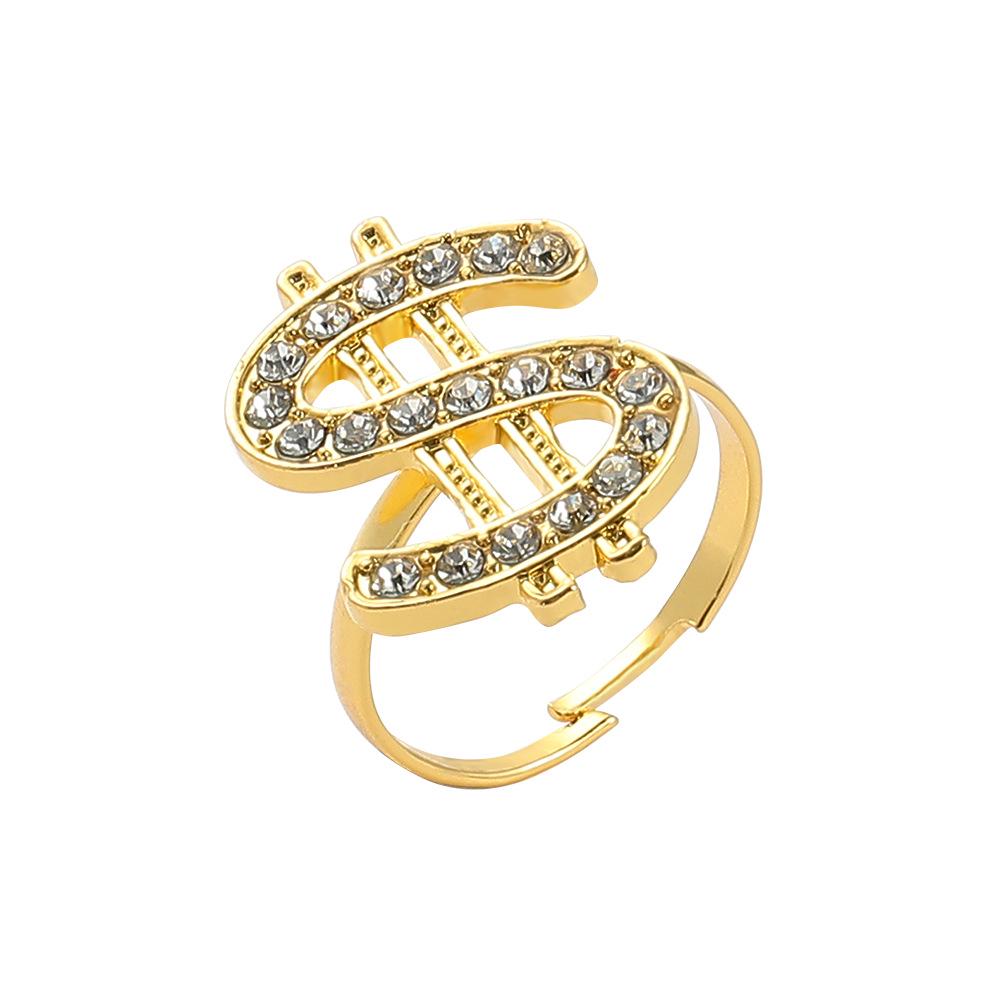 

Ожерелье с вращающимся кулоном в виде доллара в стиле хип-хоп