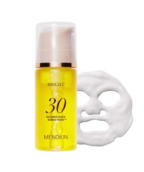 Menokin 30-Second Quick Brightening Bubble Mask 95ml