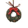 Vintage 3D Christmas Decoration Resin Pendant Christmas Decoration Christmas Tree Gift Bell Trojans Hanging Decoration