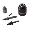 Adaptor Drill Bit Adapter Ratchet Drill Chuck Keyless Adapter Drill Chuck Converter Keyless Drill Chuck Quick Change Converter