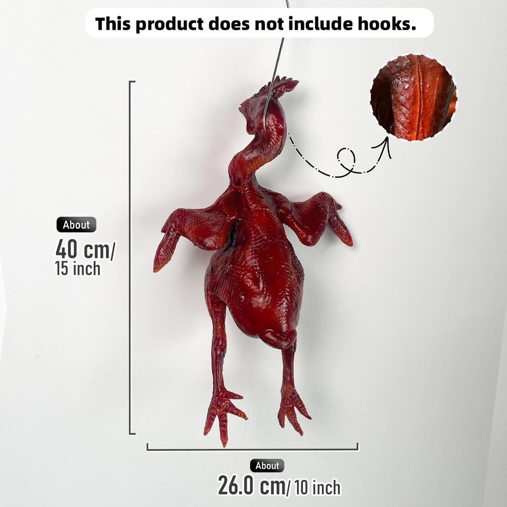 Simulated Chinese Cured Pork Props, Fake Pickled Pork Chops, Roasted Duck Roasted Goose Roasted Chicken Decorations