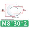 Extra Large Galvanized Metal Flat Washers - Sizes M1.6 to M14