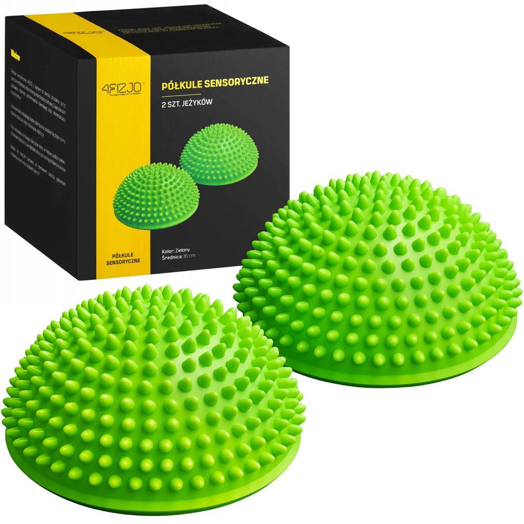 sensory hemisphere 2 pcs. 16 cm green