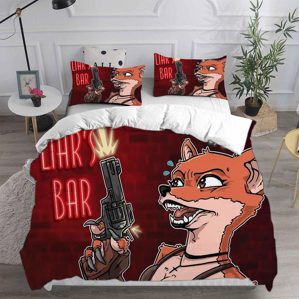 Liar's Bar Bedding Sets Quilt Bed Cover Comforter Duvet Cover Pillow Case 2-3 Pieces Sets Kids Adult Bedroom Decor