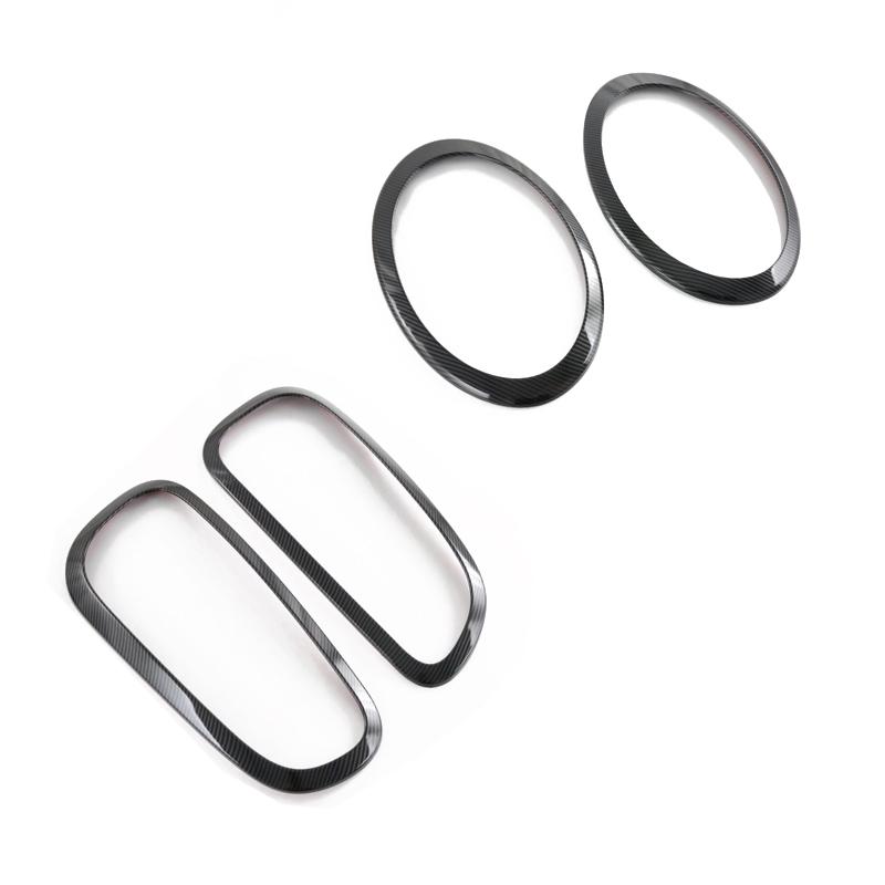 For Mini Cooper Clubman F54  ABS Headlight Taillight Frame front Rear Lamp Ring Decorative Cover Stickers Car Accessories