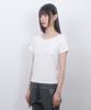 LMR Hot Fix Cutout Short Sleeve T-Shirt White
