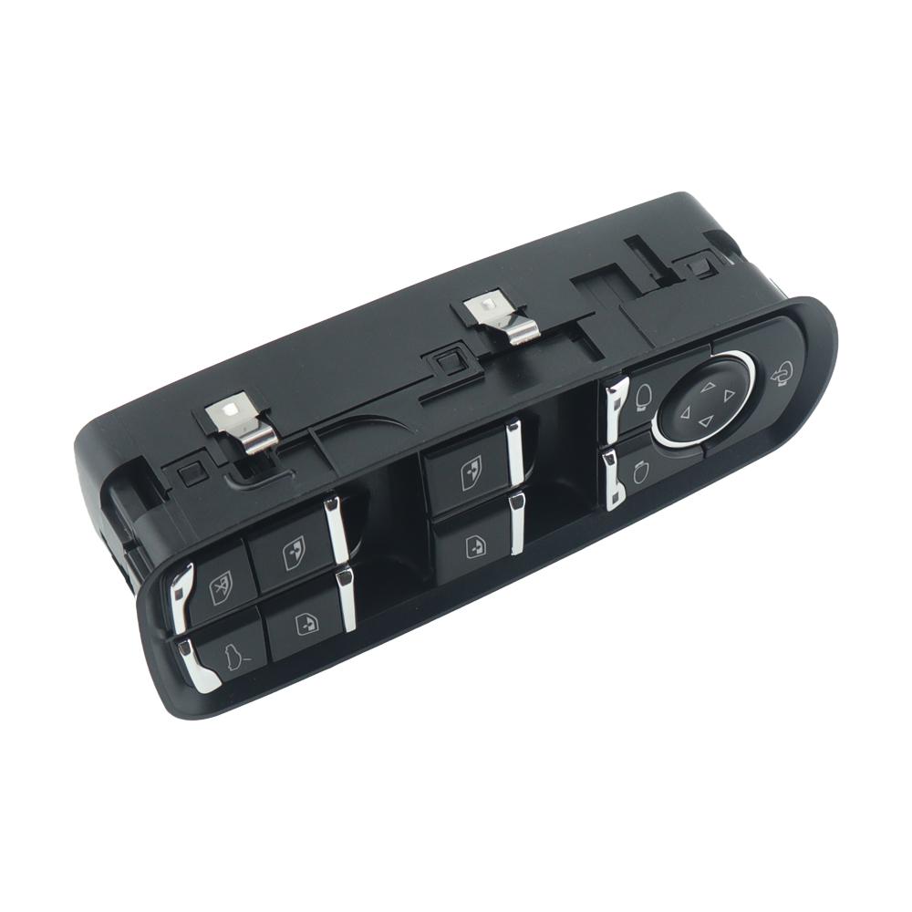 Window Control Switch Driver Passenger Side Button with Child Lock For Porsche Panamera Cayenne Macan 7PP959858MDML / RDML/ CDML