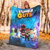 Stumble guys Flanelldecke Weich Warm Ganzjahres-Überwurf, Design für Camping, Autoreisen, Wandern Sofa, Bett, Büro Perfektes Geschenk für Partys