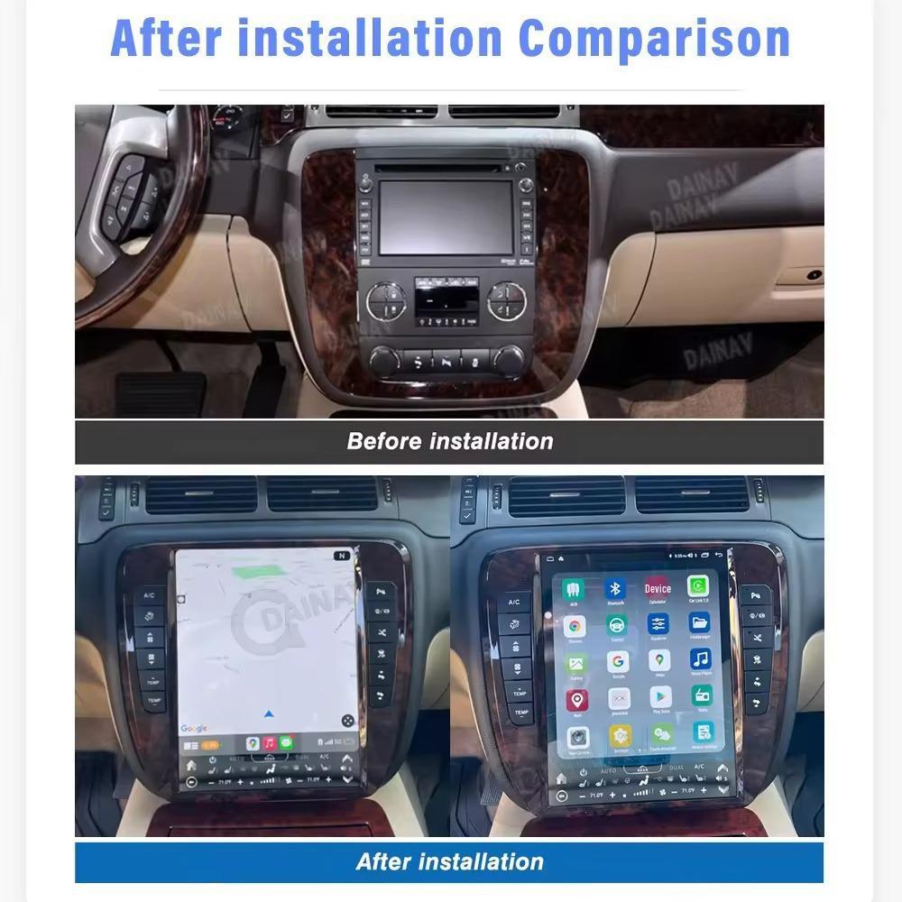 GMC Yukon 13" Smart Android Navigation with Wireless CarPlay
