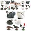 Animal Figurine With Realistic Plastic Ducks Rooster Swans For Educational Display And Collecting