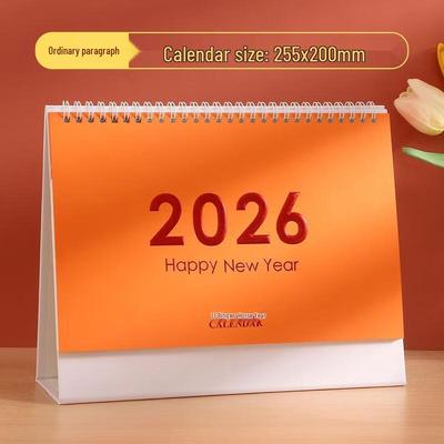 HANDUNYOU 2026 Minimalist Desk Calendar Notebook