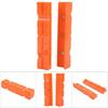 2pcs Nylon Vise Jaw Pads Strong Magnetism Protective Jaw Pads Vise Jaw Covers  For Metalworking