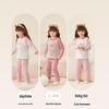 JELLYBABY Color Block Thermal Kids Pajama Set