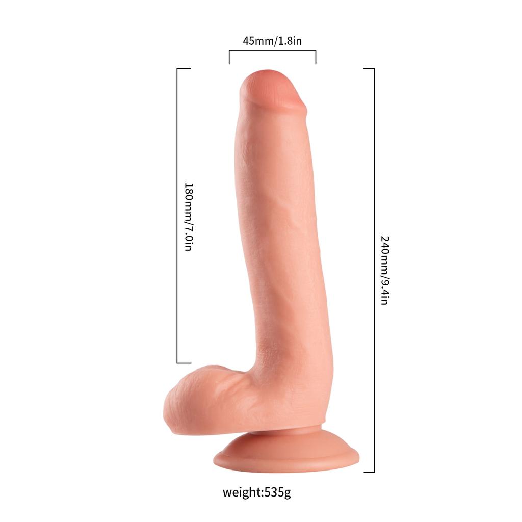Masturbator realistic penis Female G-spot Masturbator Dildo for anal plug
