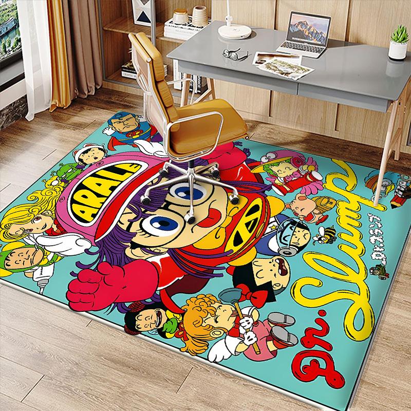 Arale Norimaki1 Printed Absorbent Washable Carpet, Non-Slip Bathroom Mats, Kitchen Rugs, Yoga Mat,Living Room Entrance, Camping Picnic Rugs