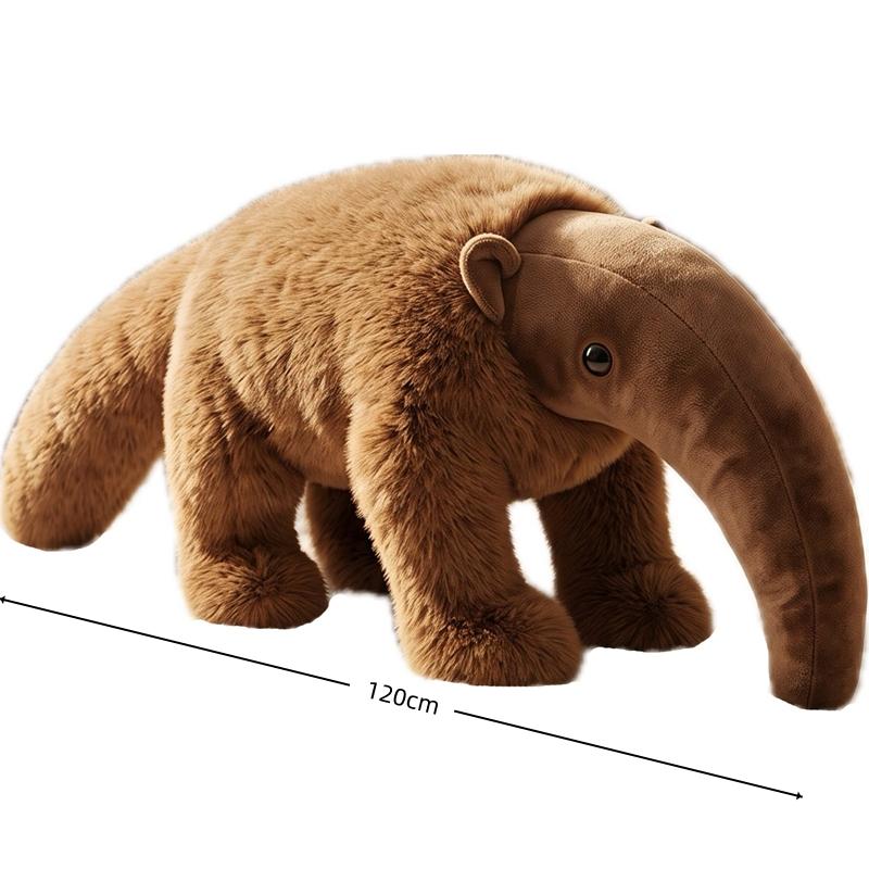 Groot Formaat Reuzenmiereneter Pluche Speelgoed Hoge Trouw Zacht Schattig Kawaii Knuffeldier Voor Kamerdecoratie & Cadeaus