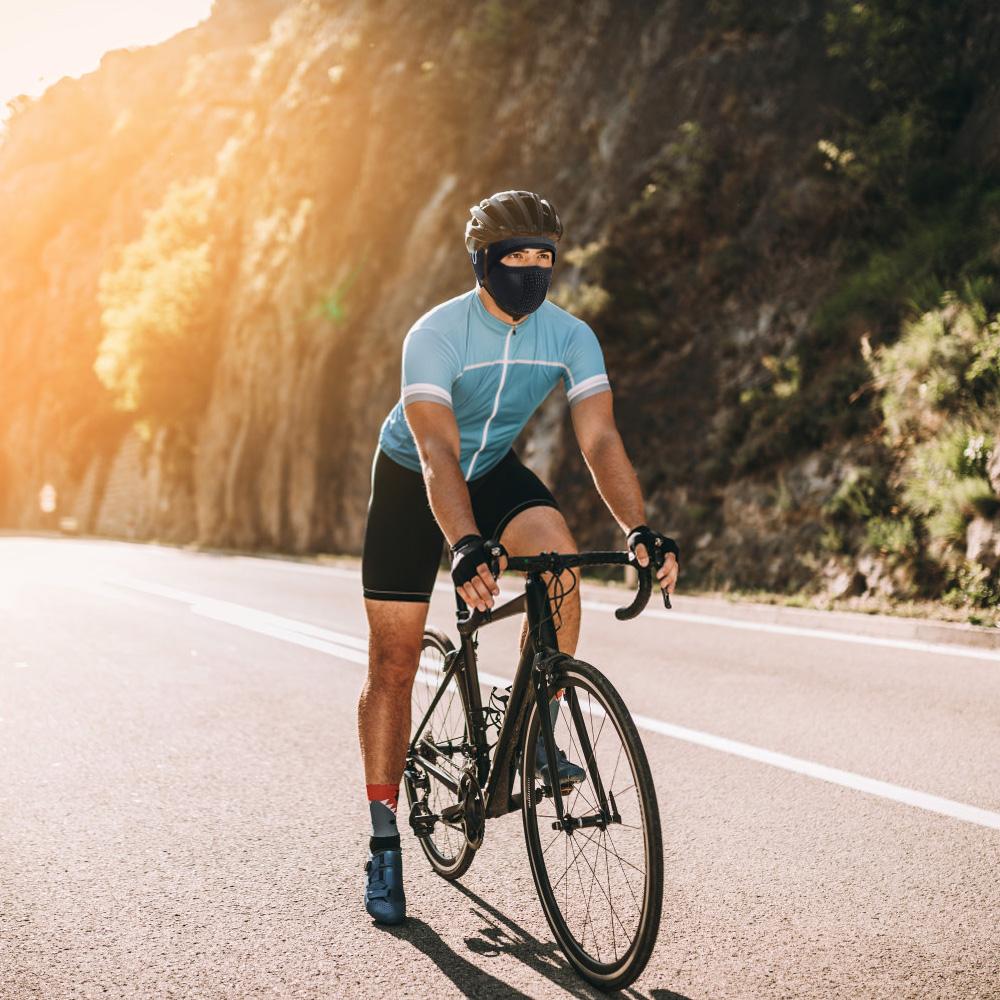 Ledový hedvábný chránič obličeje Cyklistická maska Anti-UV Cyklistická čepice Sportovní maska na obličej Větruodolná cyklistická kukla