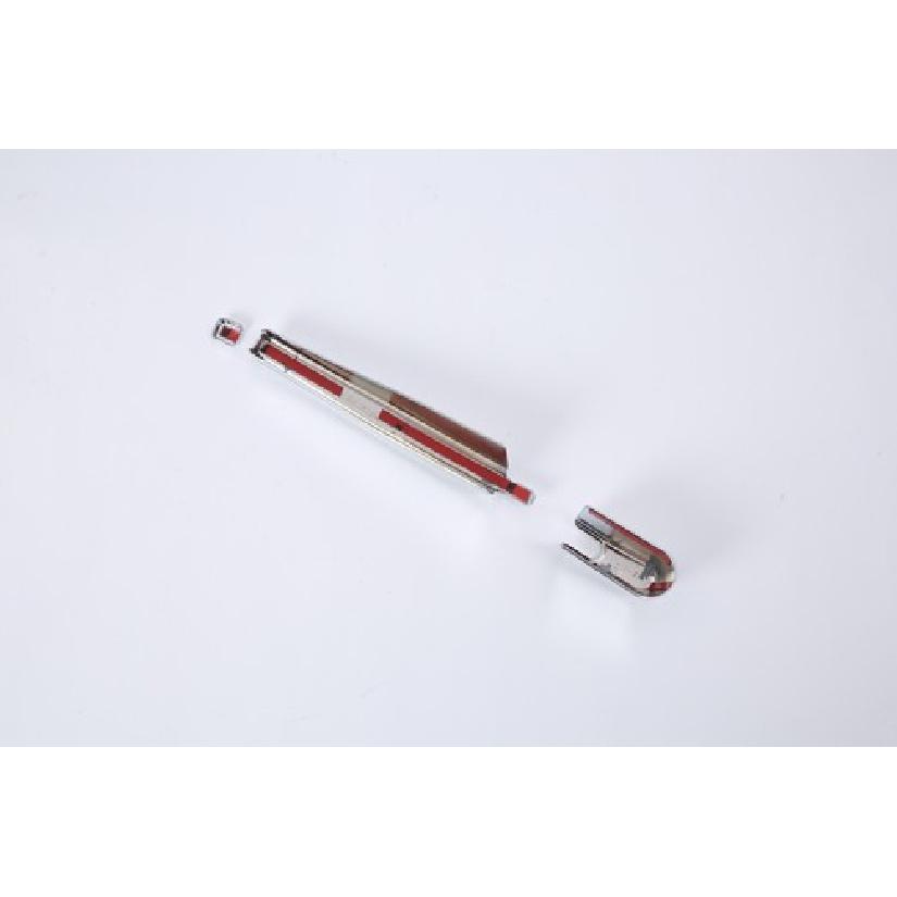 ABS Chrome Rear Windshield Wiper Lid Cover Trim For 2018-2024 BMW X3 G01 3pcs