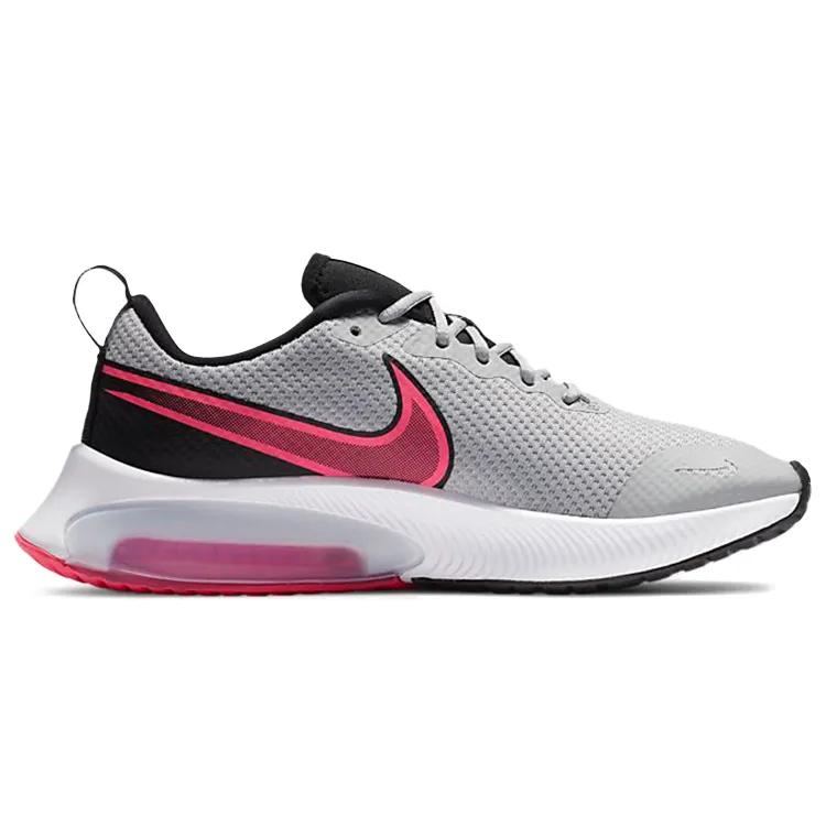 Nike Air Zoom Arcadia Grade School 'Grey Hyper Pink' (Unisex) Light Smoke Grey / Black / White / Hyper Pink Kids' Running Shoes CK0715 002
