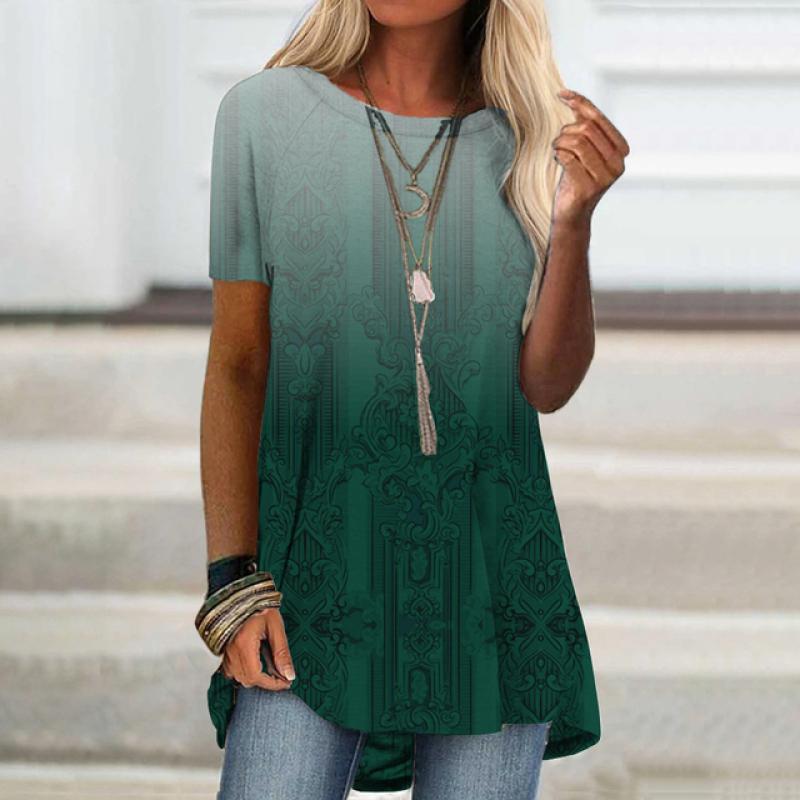 

Жіноча сукня-футболка Коротка міні-сукня з напіврукавом із принтом у вигляді котів і тварин Весна-літо з круглим вирізом Стильна повсякденна XS-8XL XXL