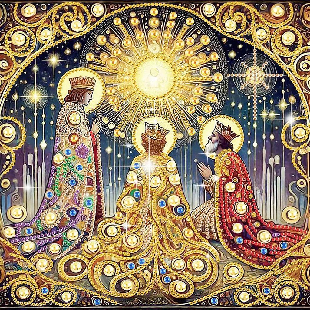 Diamond Painting, Special-Shaped Diamond Painting, Handmade Sticker Material Package 30 * 30 Diamond Sticker Diy Decorative Painting Cross-Border