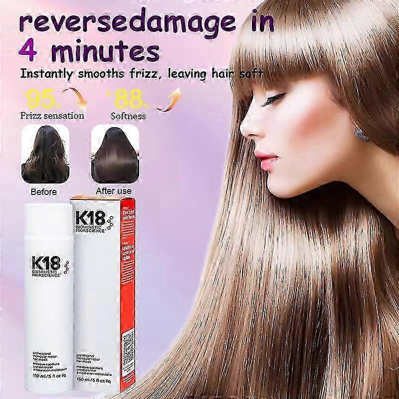 25-26 K18 Professionelle No-Wash Molekulare Reparatur Haarmaske Haarpflege Große Kapazität