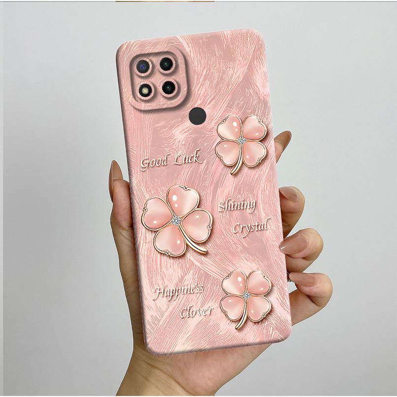 Phone Cases For Xiaomi Redmi 9C NFC 10A Fashion Butterfly Flowers Soft Silicone Back Cover For Redmi 9C Shockproof Coques Fundas