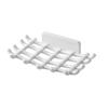 Houseeker Wall Mounted Soap Holder Organiser Rack Bathroom Shower Soap Storage Box Soap Dish Case With Hook