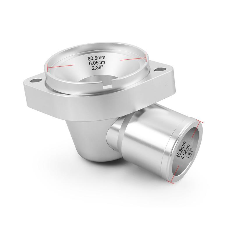 1.5 Inch 90° Billet Aluminum Swivel Water Neck Thermostat Housing Fit for GM LS1 LS2 LS3 LS7 LS9 LSA L76 For Vortech L92