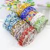 1yard/roll Self-Adhesive Rhinestone Trim Tape 2cm Wide Colorful Crystal Decor for Bridal Dress/Phone DIY Craft Sewing Accessory