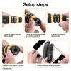 Cable Helmet Lock Quick Locking Waterproof 4-digit Password Anti-theft Motorcycle Helmet Password Lock Bike Supplies